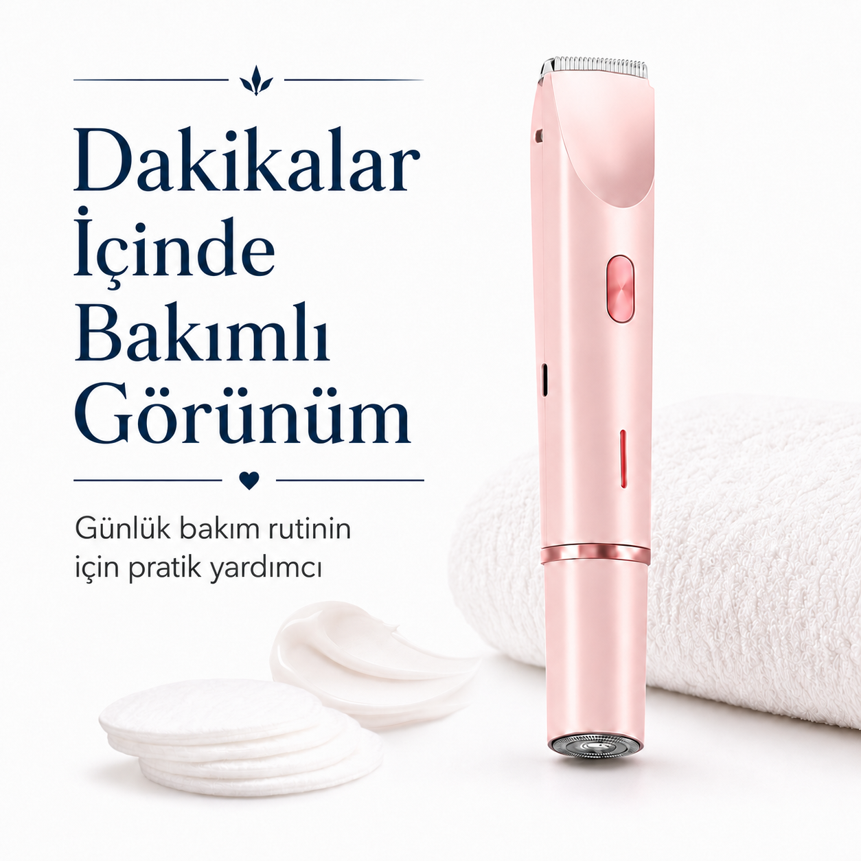 Jilet Tahrişi Olmadan Pürüzsüz Kadın Tıraş Makinesi